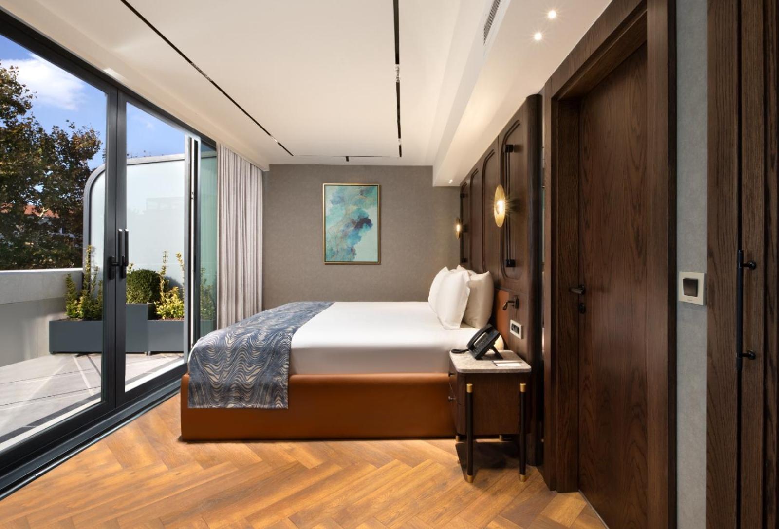 Bentley Hotel Old City-Special Class Istanbul Exterior foto A bedroom at the hotel