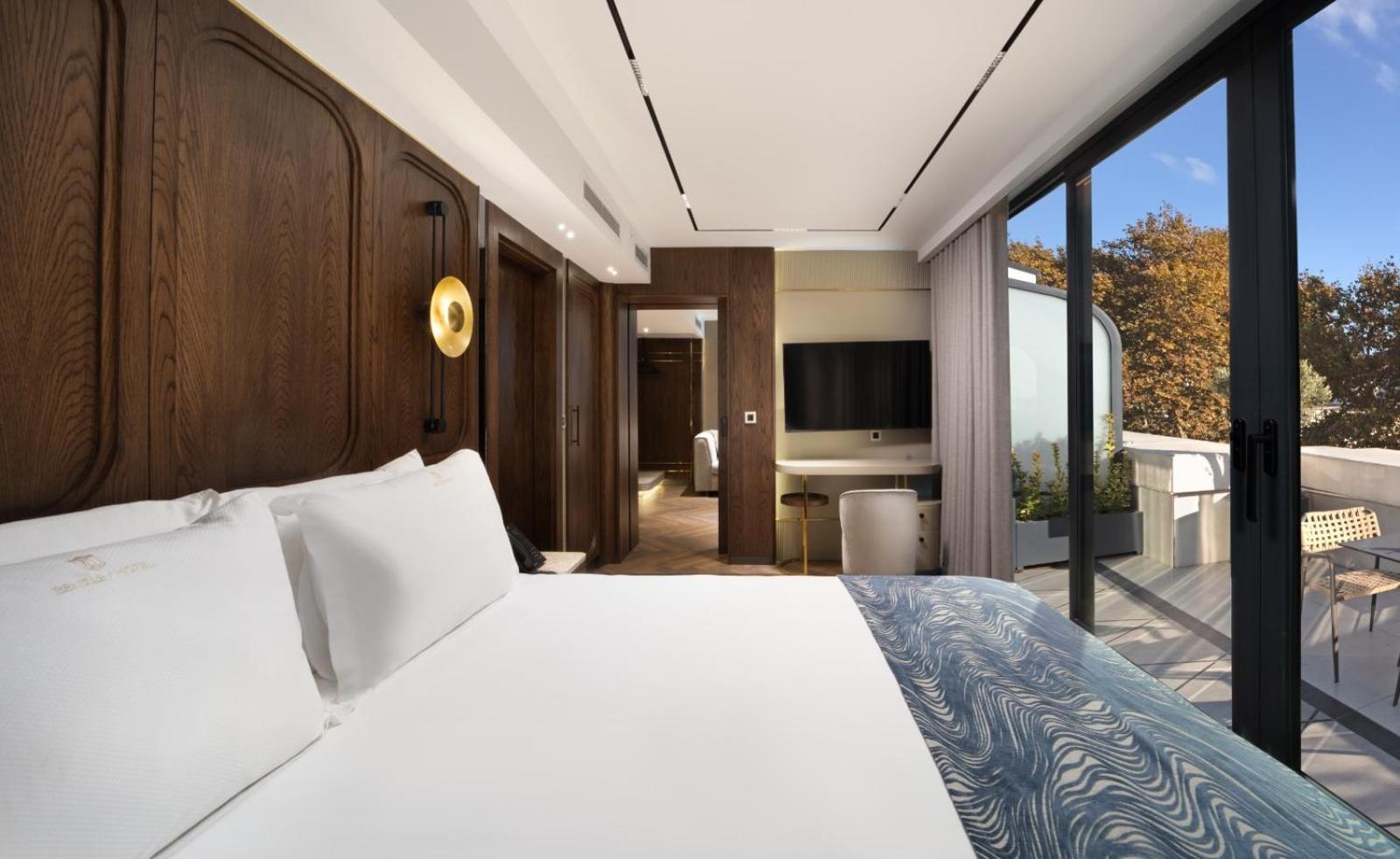 Bentley Hotel Old City-Special Class Istanbul Exterior foto A room at the hotel